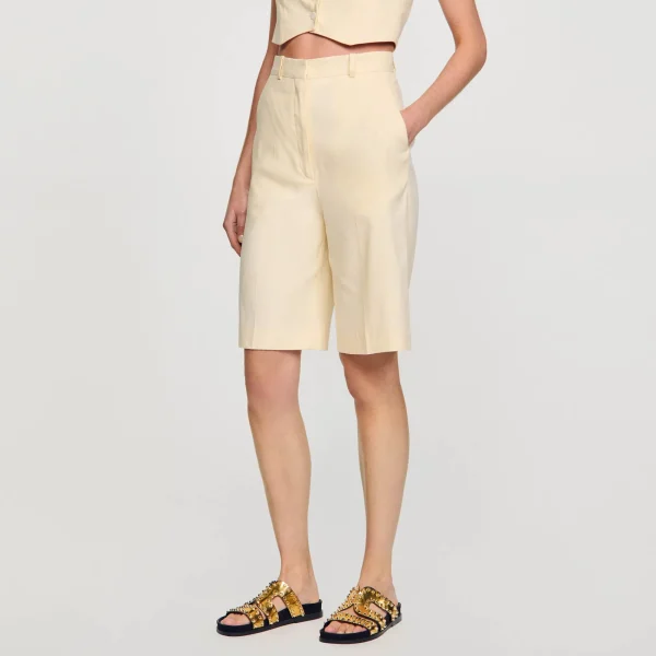 Sale Bermuda Droit Femme Costumes | Jupes & Shorts