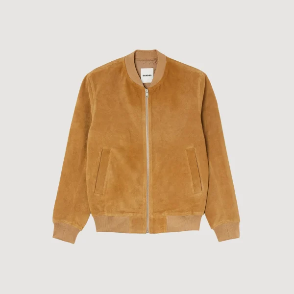 Hot Blouson En Cuir Suédé Homme Cuirs | Manteaux & Blousons