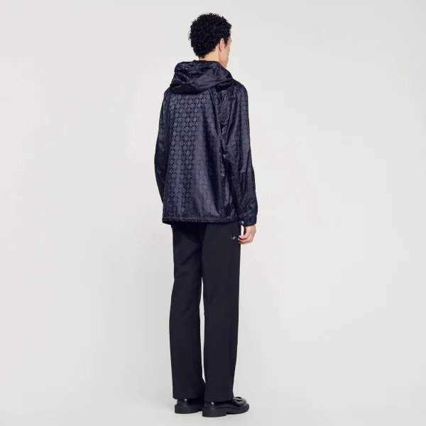 Outlet Blouson En Nylon Square Cross Homme Manteaux & Blousons