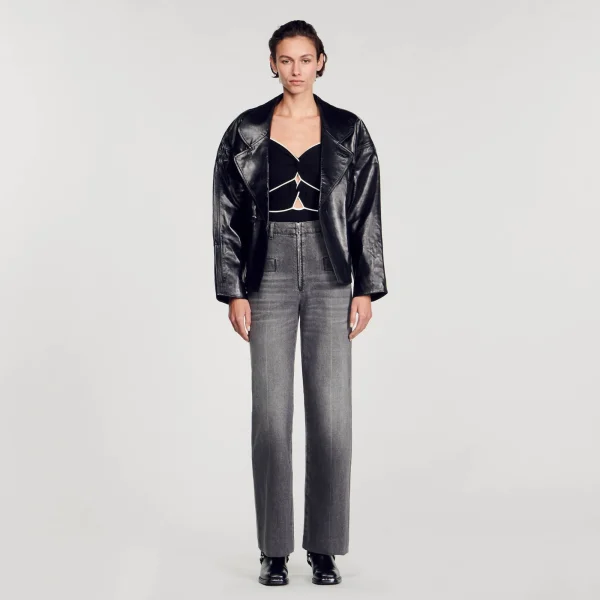 Flash Sale Body En Maille Bicolore Femme Tops & Chemises