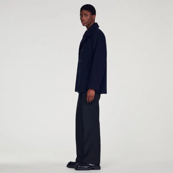 Fashion Caban En Laine Homme Manteaux & Blousons