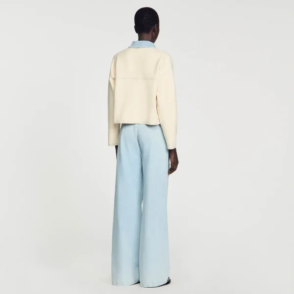 Discount Cardicoat Oversize Bimatières Femme Pulls & Cardigans