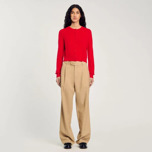 Hot Cardigan à Volants Femme Ensembles | Pulls & Cardigans
