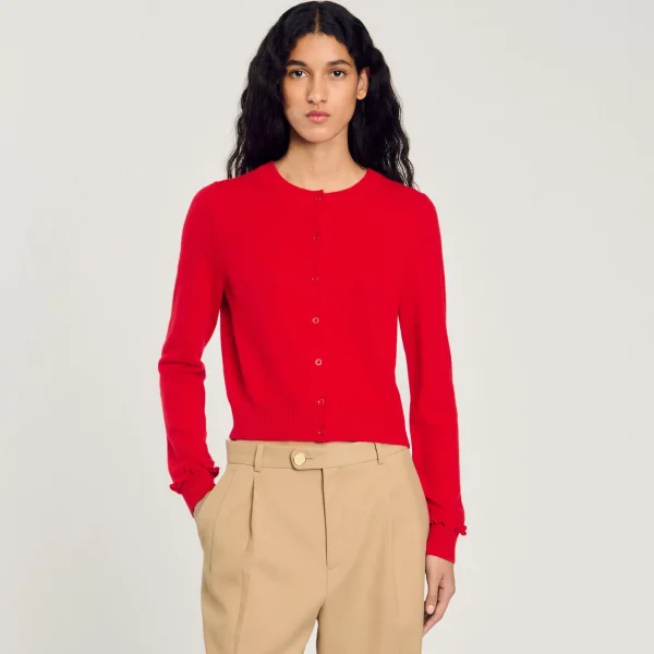 Hot Cardigan à Volants Femme Ensembles | Pulls & Cardigans