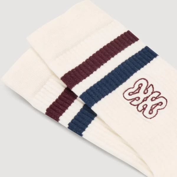 Clearance Chaussettes Brodées Femme Chaussettes