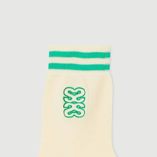 Cheap Chaussettes Brodées Femme Chaussettes