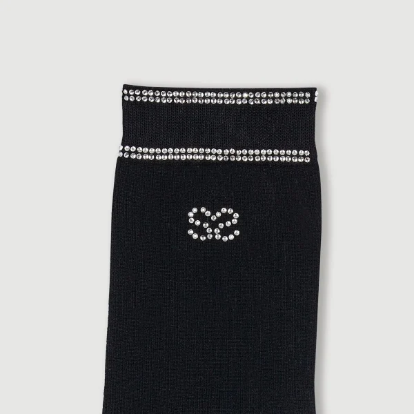Clearance Chaussettes Strassées Femme Chaussettes