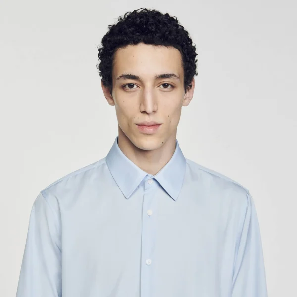 Discount Chemise à Manches Longues Homme Chemises
