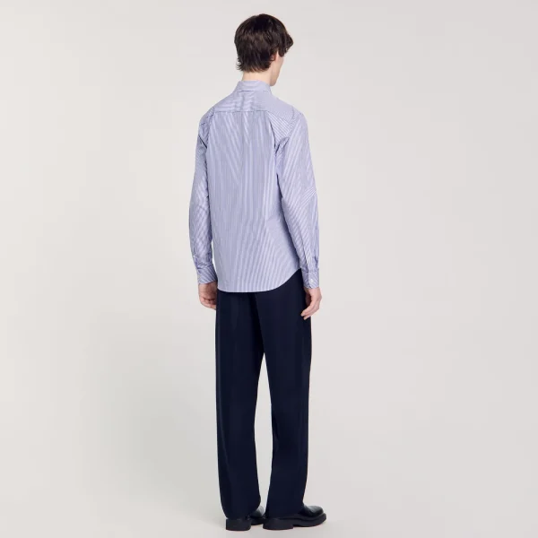 Outlet Chemise à Rayures Homme Chemises