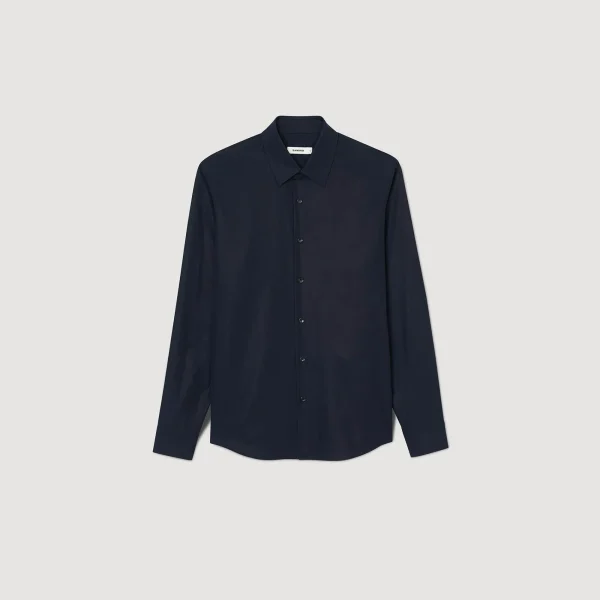 Cheap Chemise Ajustée En Coton Stretch Homme Chemises