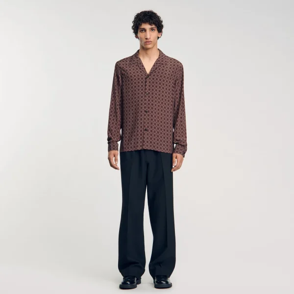 Hot Chemise Fluide Homme Chemises