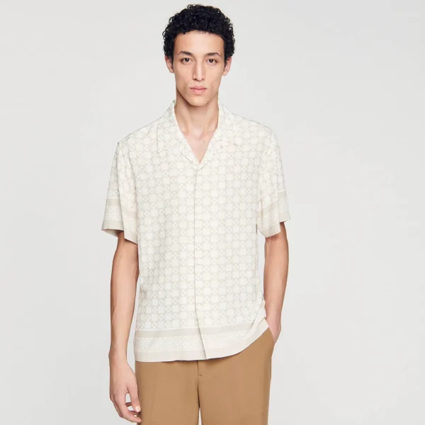 Flash Sale Chemise Manches Courtes Square Cross Homme Chemises