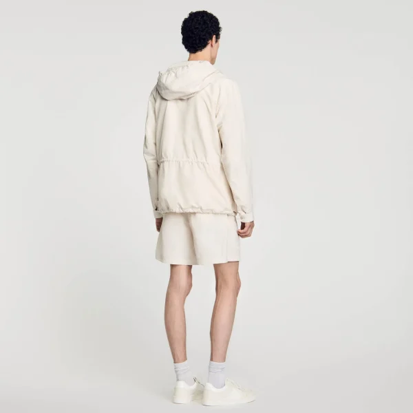 New Coupe-vent à Capuche Homme Manteaux & Blousons