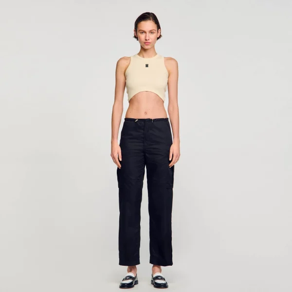 Online Débardeur Court Femme T-Shirts