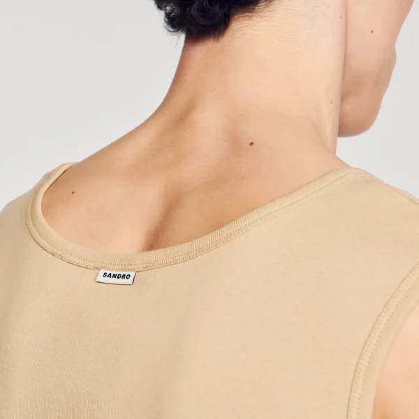 Flash Sale Débardeur En Coton Homme T-Shirts & Polos