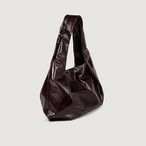 Best Sale Grand Sac En Cuir Brillant Femme Sacs Cabas | Sacs Porté Épaule