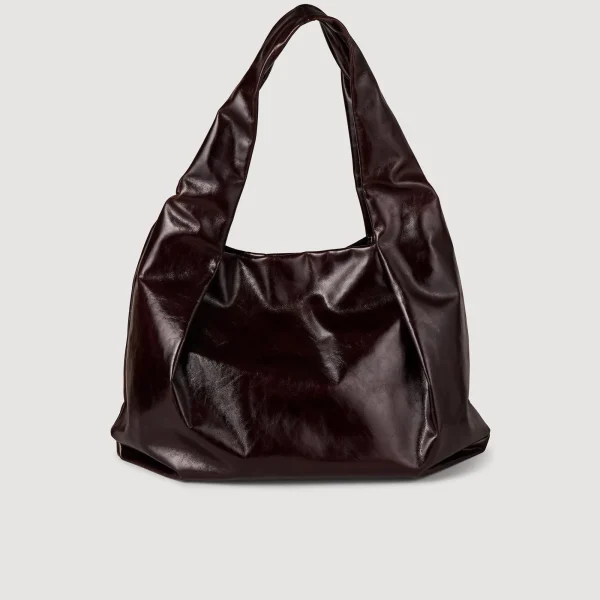 Best Sale Grand Sac En Cuir Brillant Femme Sacs Cabas | Sacs Porté Épaule
