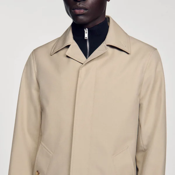 Fashion Imperméable Droit Homme Manteaux & Blousons