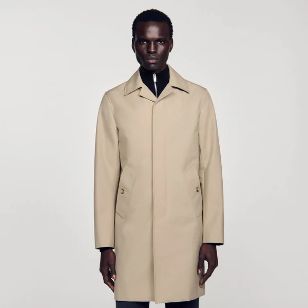 Fashion Imperméable Droit Homme Manteaux & Blousons