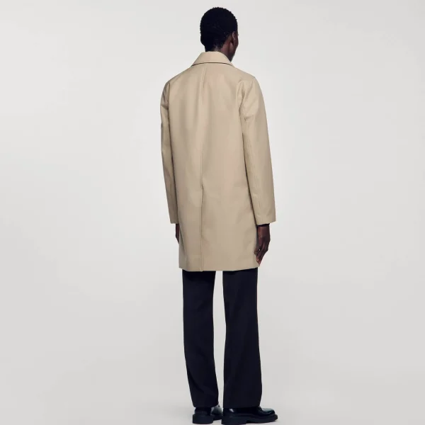 Fashion Imperméable Droit Homme Manteaux & Blousons