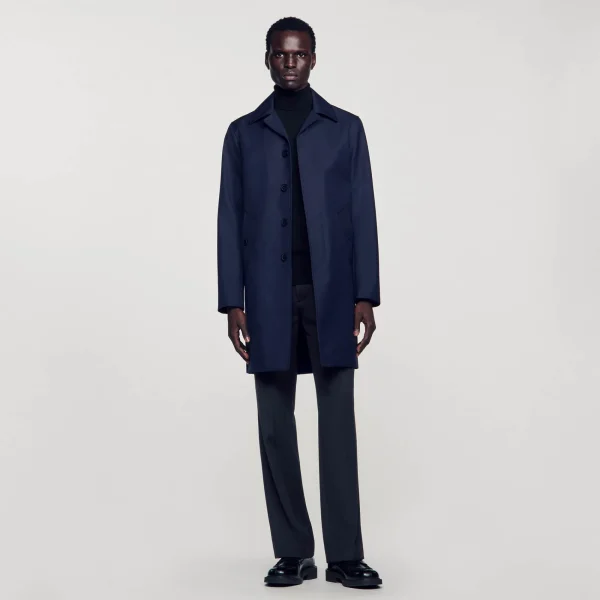 Online Imperméable Mac En Tissu Technique Homme Manteaux & Blousons