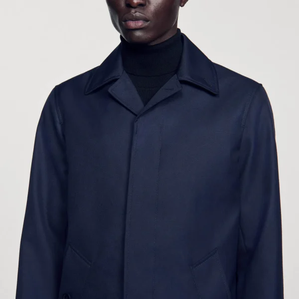 Online Imperméable Mac En Tissu Technique Homme Manteaux & Blousons