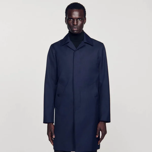 Online Imperméable Mac En Tissu Technique Homme Manteaux & Blousons