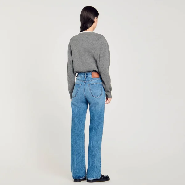Outlet Jean Détail Gourmettes Femme Pantalons & Jeans