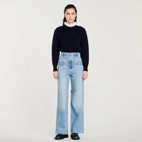 Clearance Jean Large Femme Pantalons & Jeans