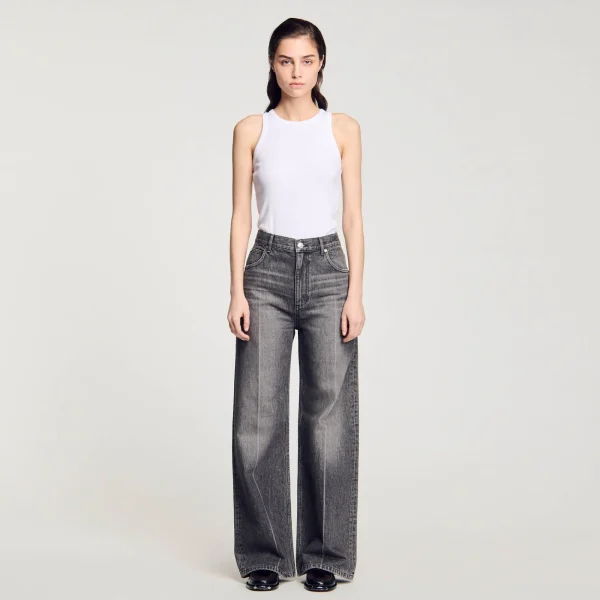 New Jean Large Femme Pantalons & Jeans