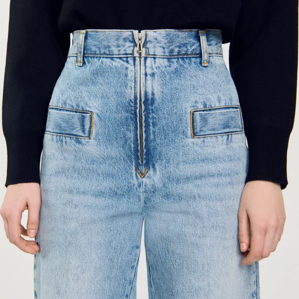 Clearance Jean Large Femme Pantalons & Jeans