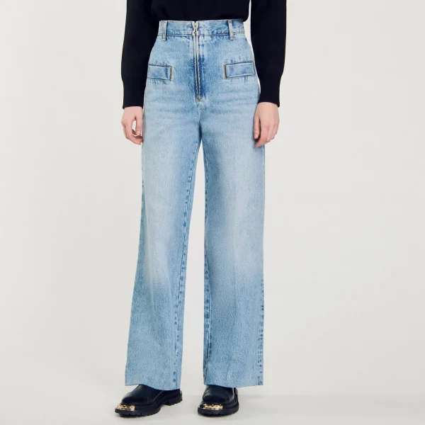 Clearance Jean Large Femme Pantalons & Jeans