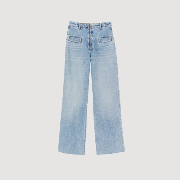 Clearance Jean Large Femme Pantalons & Jeans