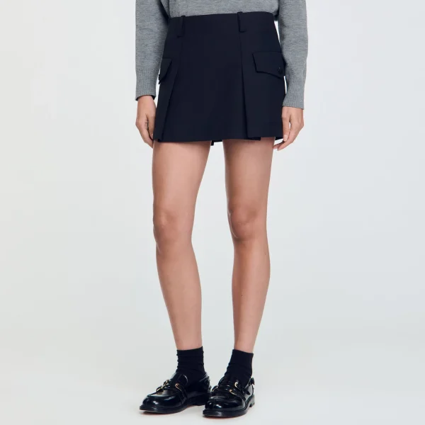 New Jupe Courte à Poches Femme Jupes & Shorts