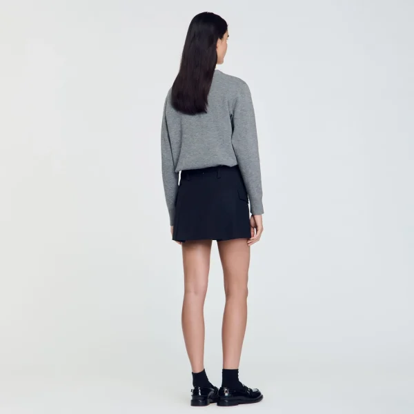 New Jupe Courte à Poches Femme Jupes & Shorts