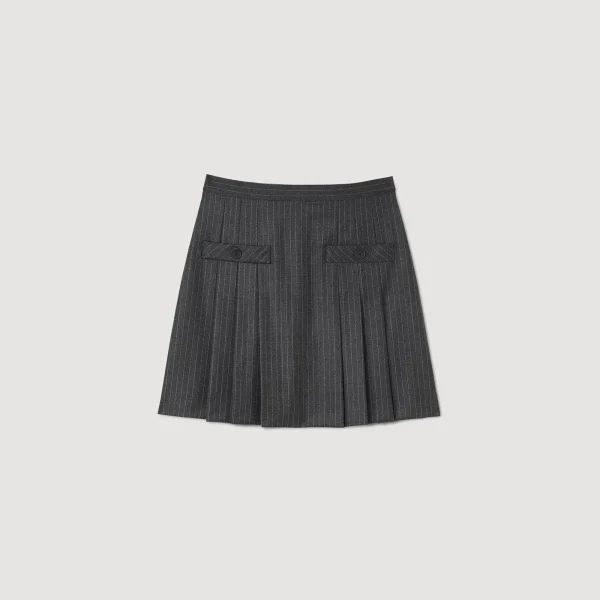 New Jupe Courte à Rayures Femme Jupes & Shorts