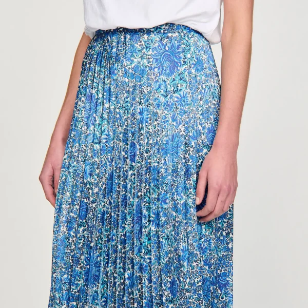 Fashion Jupe Longue Fluide à Imprimé Fleuri Femme Jupes & Shorts