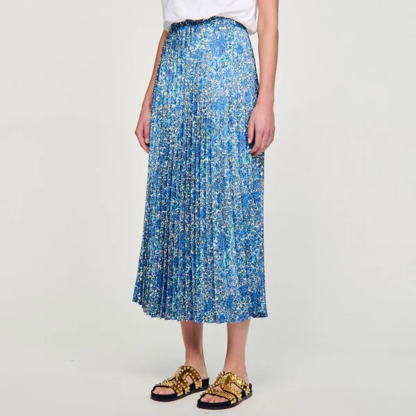 Fashion Jupe Longue Fluide à Imprimé Fleuri Femme Jupes & Shorts