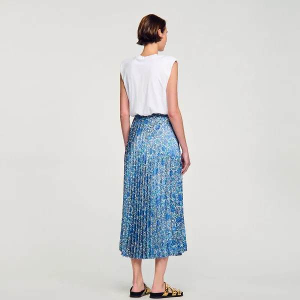 Fashion Jupe Longue Fluide à Imprimé Fleuri Femme Jupes & Shorts