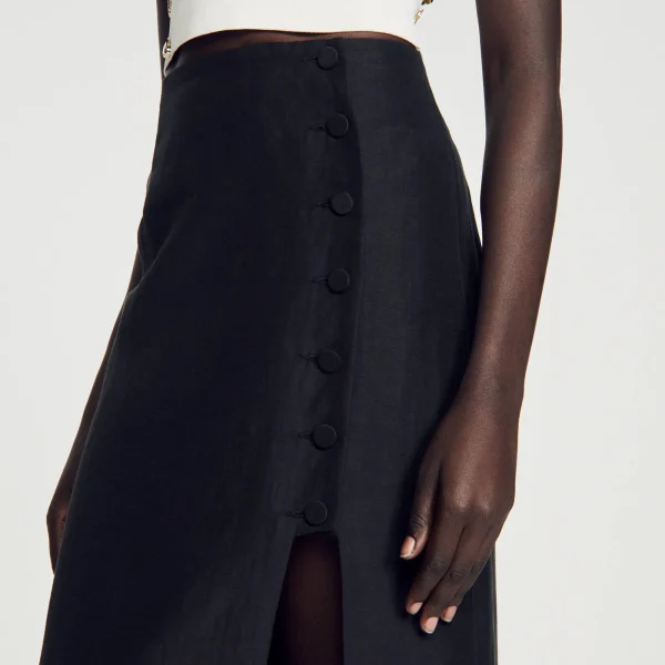 Hot Jupe Midi Fendue Femme Jupes & Shorts