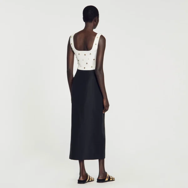 Hot Jupe Midi Fendue Femme Jupes & Shorts