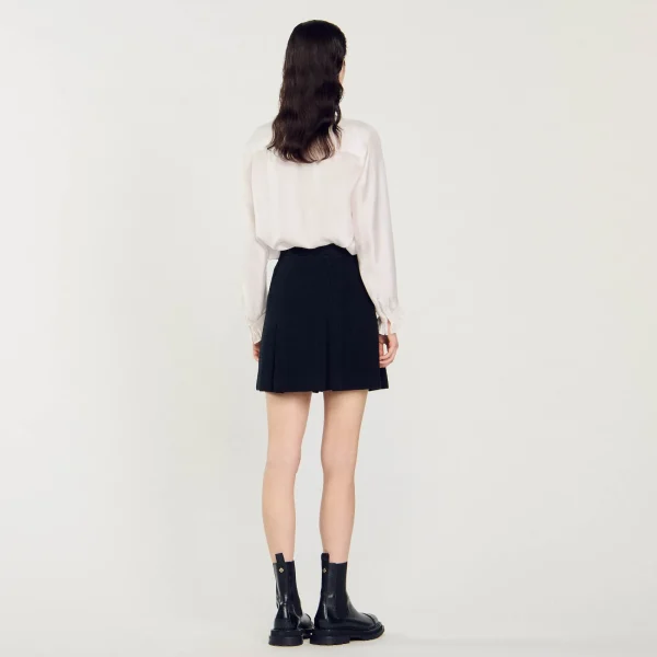 Discount Jupe Plissée En Tweed Femme Ensembles | Jupes & Shorts