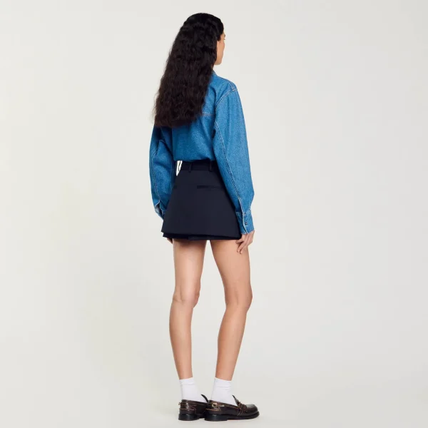 Store Jupe Short à Passants Fantaisie Femme Jupes & Shorts
