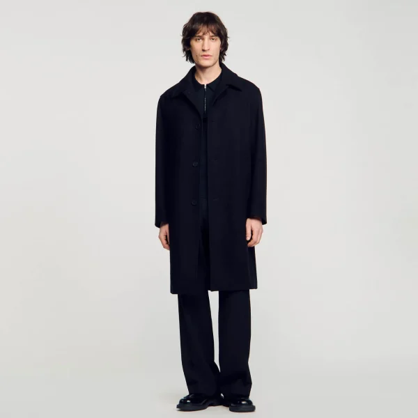 Cheap Manteau En Drap De Laine Homme Manteaux & Blousons