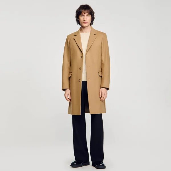 Cheap Manteau En Drap De Laine Homme Manteaux & Blousons