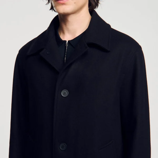 Cheap Manteau En Drap De Laine Homme Manteaux & Blousons