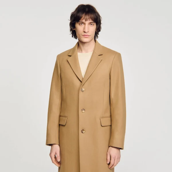 Cheap Manteau En Drap De Laine Homme Manteaux & Blousons