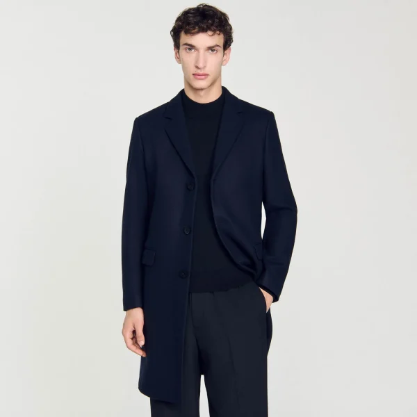 Flash Sale Manteau En Laine Et Cachemire Homme Manteaux & Blousons
