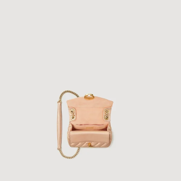 Online Mini Sac YZA En Cuir Irisé Matelassé Femme Sacs Porté Épaule | Sacs À Bandoulière