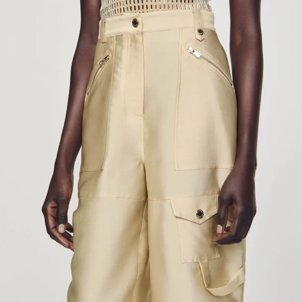 Cheap Pantalon Cargo Satiné Femme Ensembles | Pantalons & Jeans
